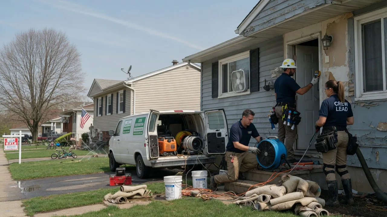 Flood Cleanup in Pilot Mound, IA near me